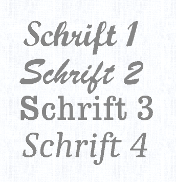 Taschentuch Set 3 bestickt mit Initialen