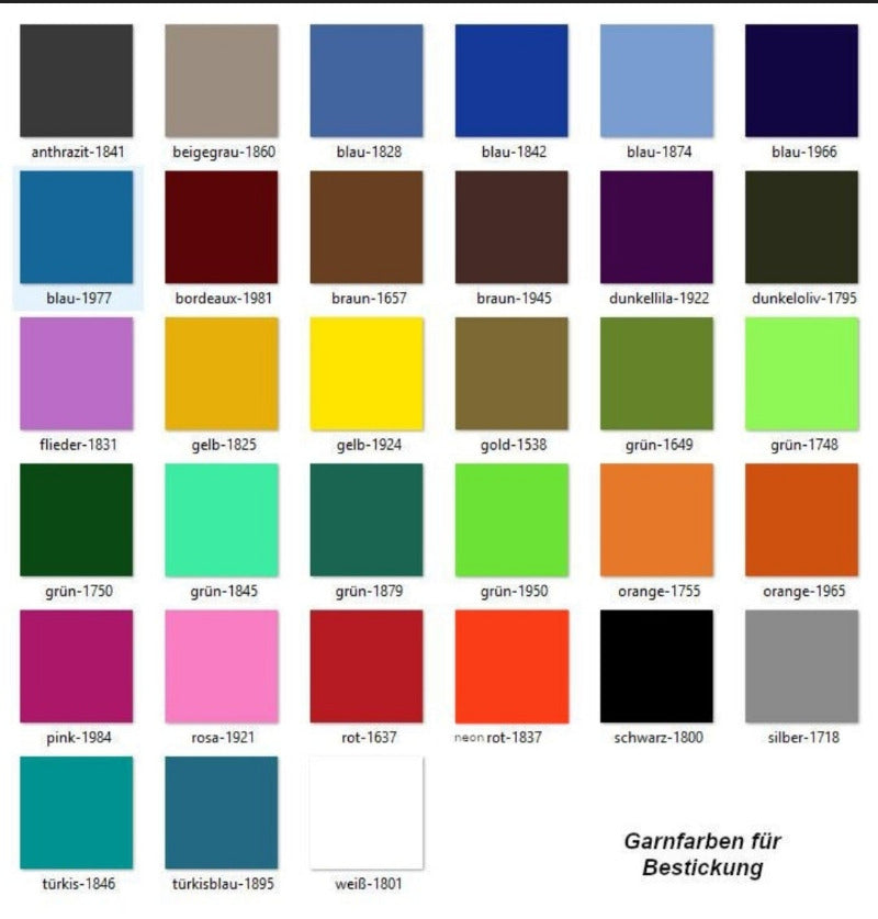 Taschentuch Set 3 bestickt mit Initialen