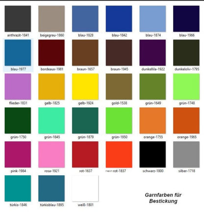 Taschentuch Set 3 bestickt mit Initialen